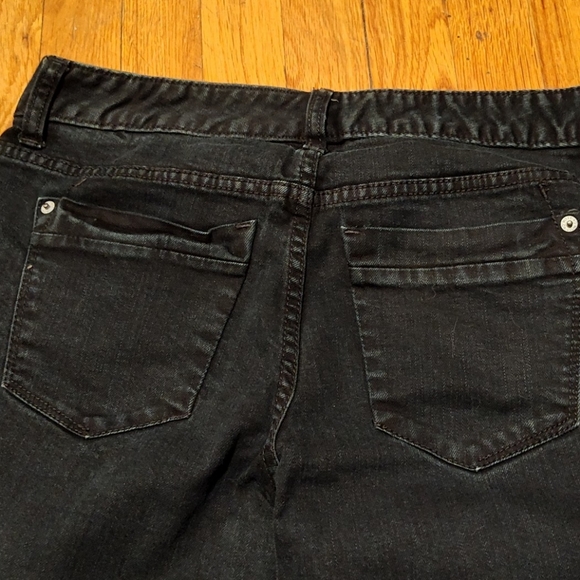Mossimo black skinny jeans size 6 fit 4 - Picture 3 of 3